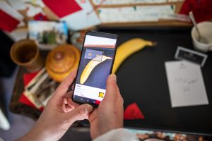 fruit AR escape game clue